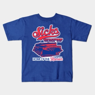 Defunct Sicks Seattle Stadium (Rainiers Baseball) Kids T-Shirt